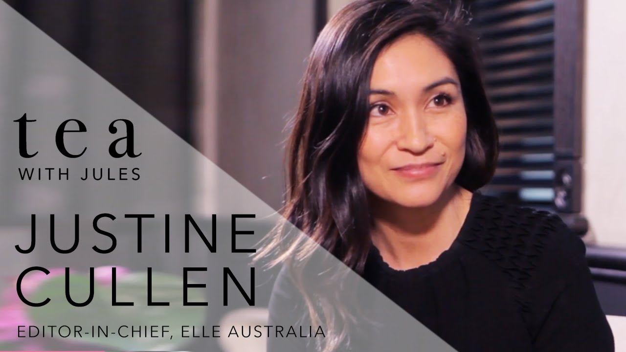 Tea with Jules - Justine Cullen - Editor-in-Chief of ELLE Magazine chats to Jules Sebastian