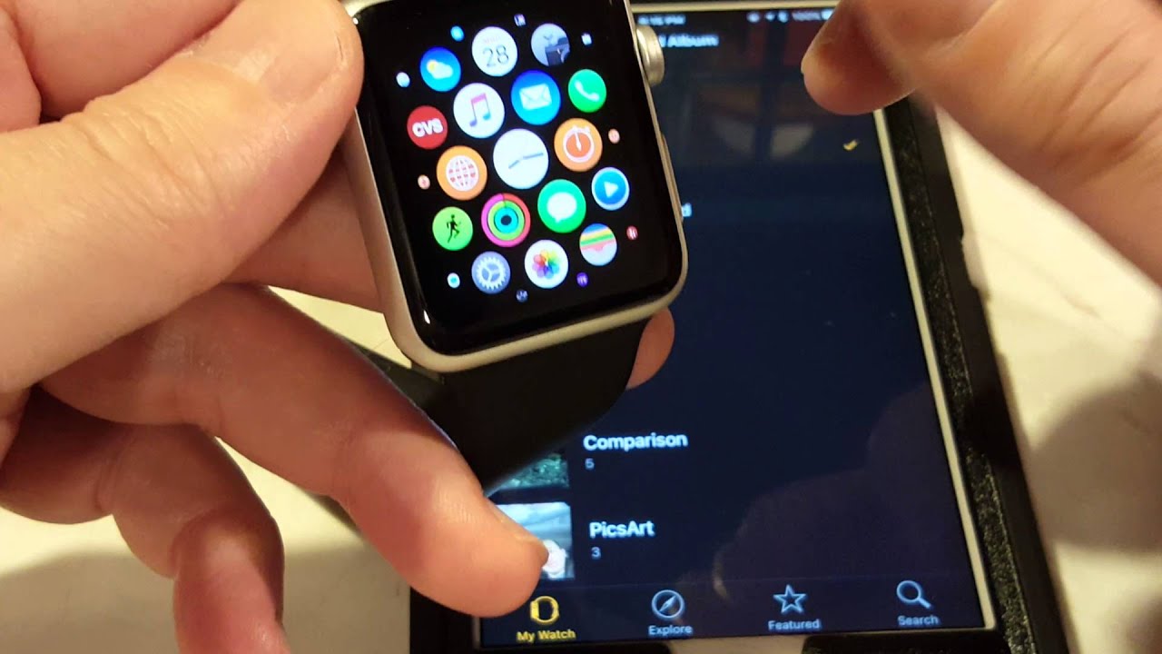 Apple Watch how to set a photo watch face