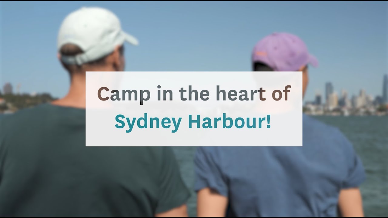 Choose to stay your way at Cockatoo Island (camping)