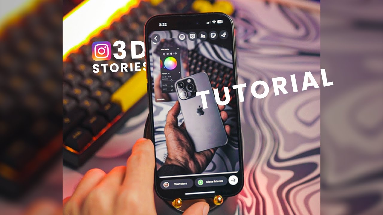 Creative 3D Instagram Stories Tutorial! 🤩
