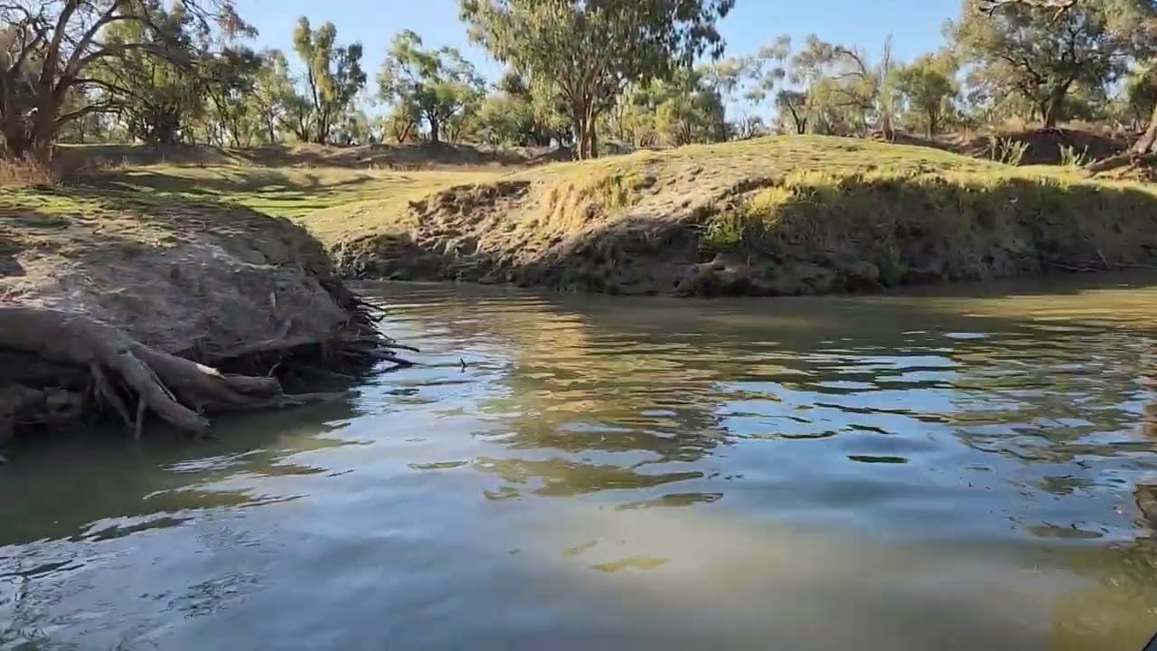 The Barwon River, Brewarrina NSW on the NextGen 11.5.  The Peace and Quiet is what it