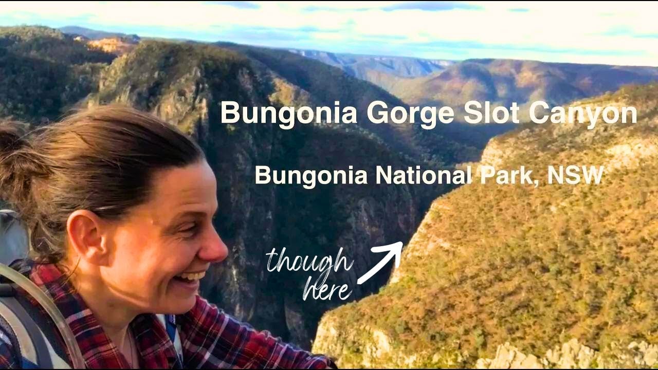 Solo Bungonia Gorge Slot Canyon (Red Track) - one of the best day hikes in NSW