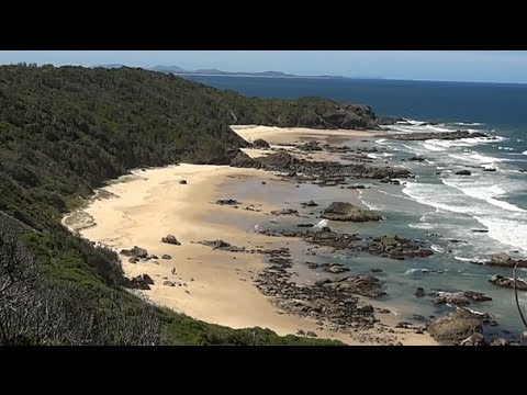Australia Beaches: Miners Beach, Port Maqcuarie