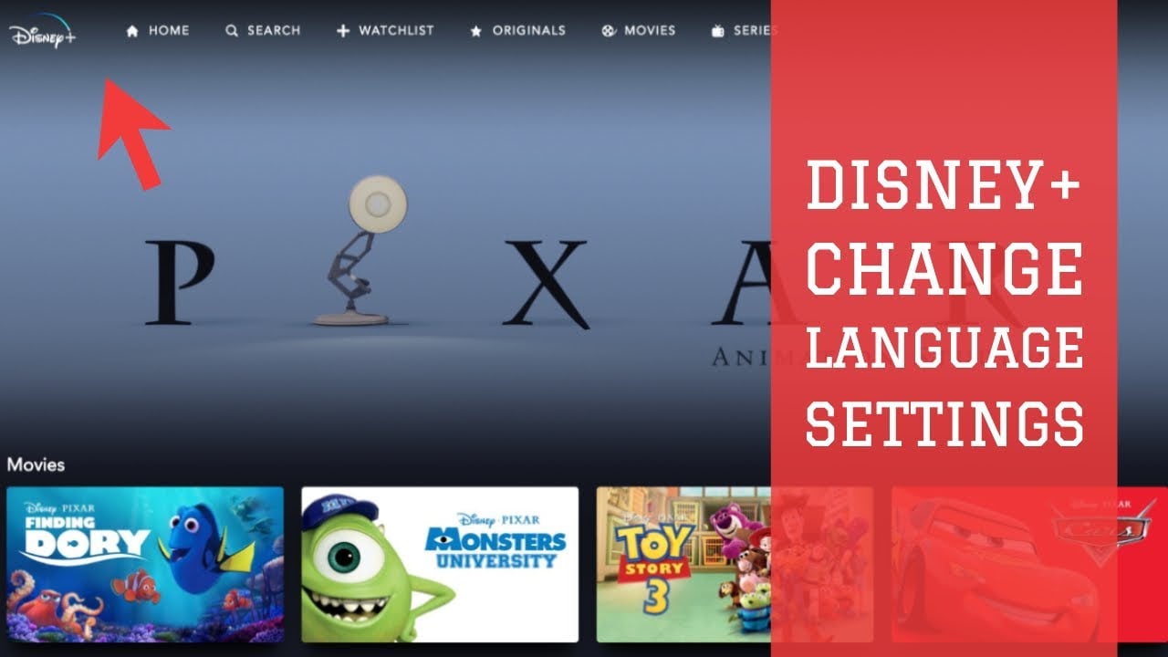 Disney Plus- How to Change Language Settings in Disney+