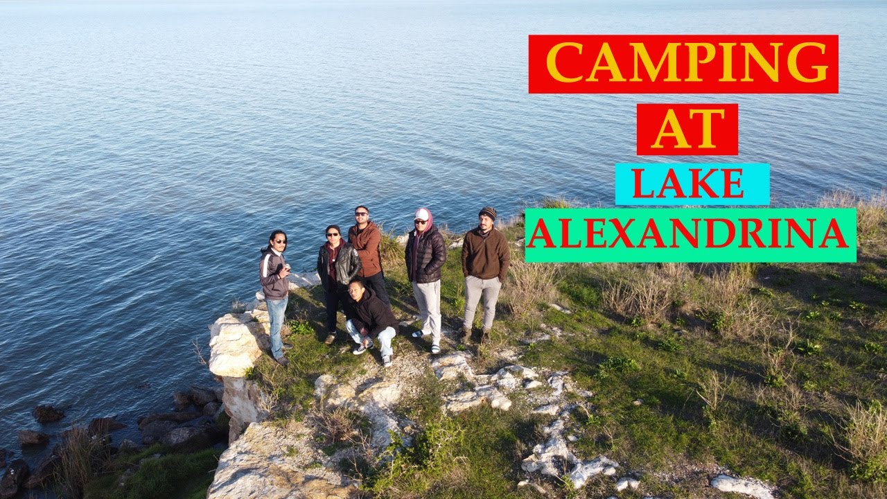 Camping At Lake Alexandrina South Australia