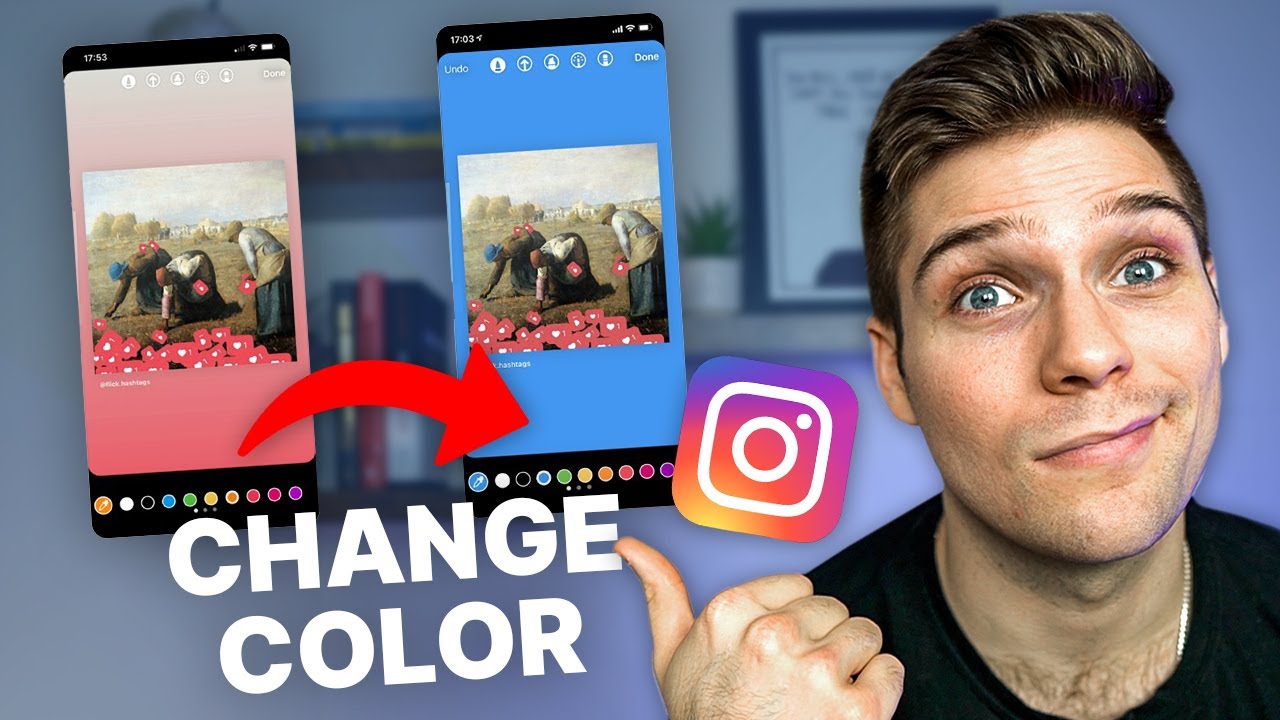 How to Change Background Color on Instagram Stories