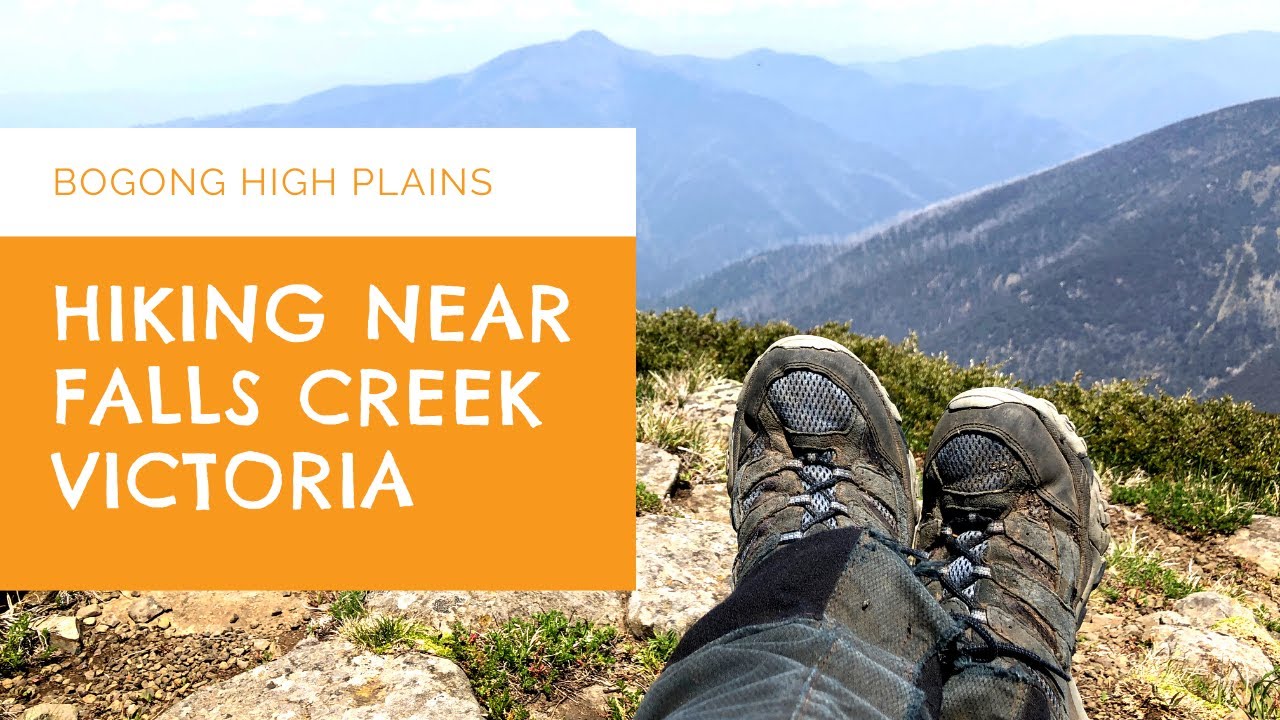 Hiking near Falls Creek Victoria - Bogong High Plains