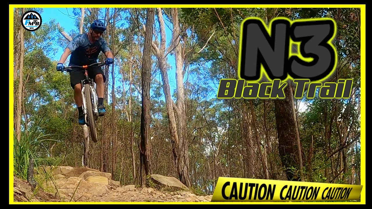 N3 | THE LATEST BLACK SINGLE TRACK | IS THIS TRAIL EVEN LEGIT | NERANG MTB