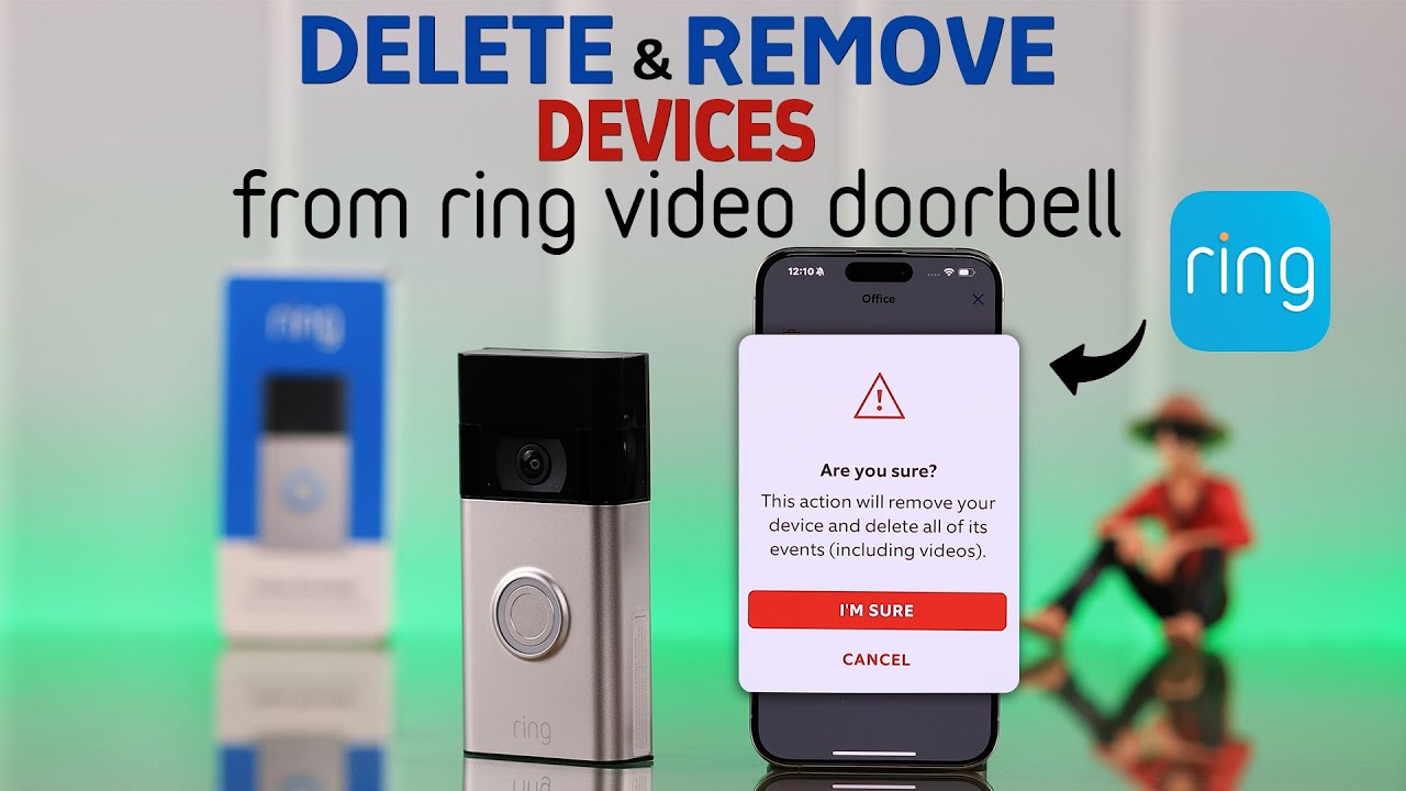 How To Remove Ring Video Doorbell from Ring App! [Delete Device]