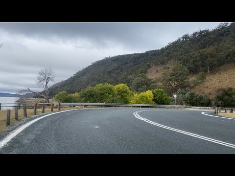 Driving through Lake George to Federal Highway M23🛣️Australia