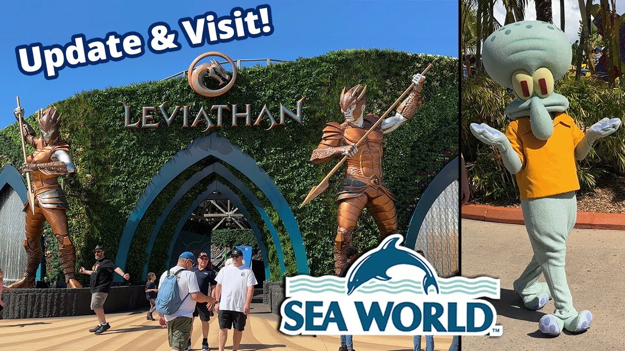 Sea World Gold Coast | August 2023 Park Visit & Update! | Theme Park Video