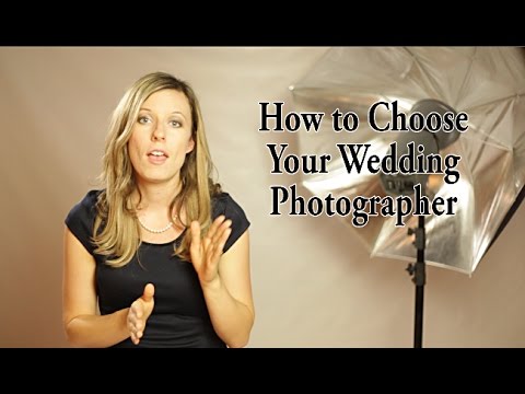 How to Choose a Wedding Photographer