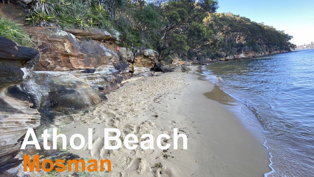 A secluded little beach with one of the best views of Sydney Harbour Bridge - Athol Beach - Mosman