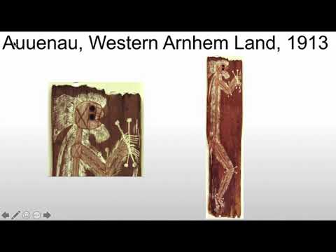 Australian Aboriginal Bark Painting