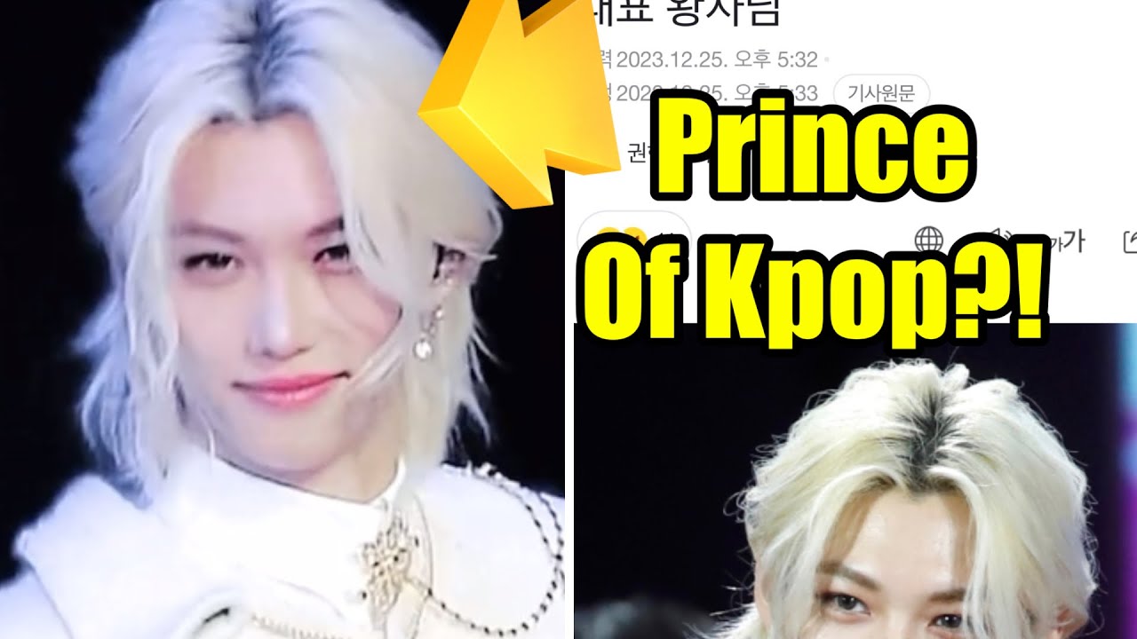 Felix Of Stray Kids Goes Viral For His Visuals | Dubbed Prince Of Kpop #kpop