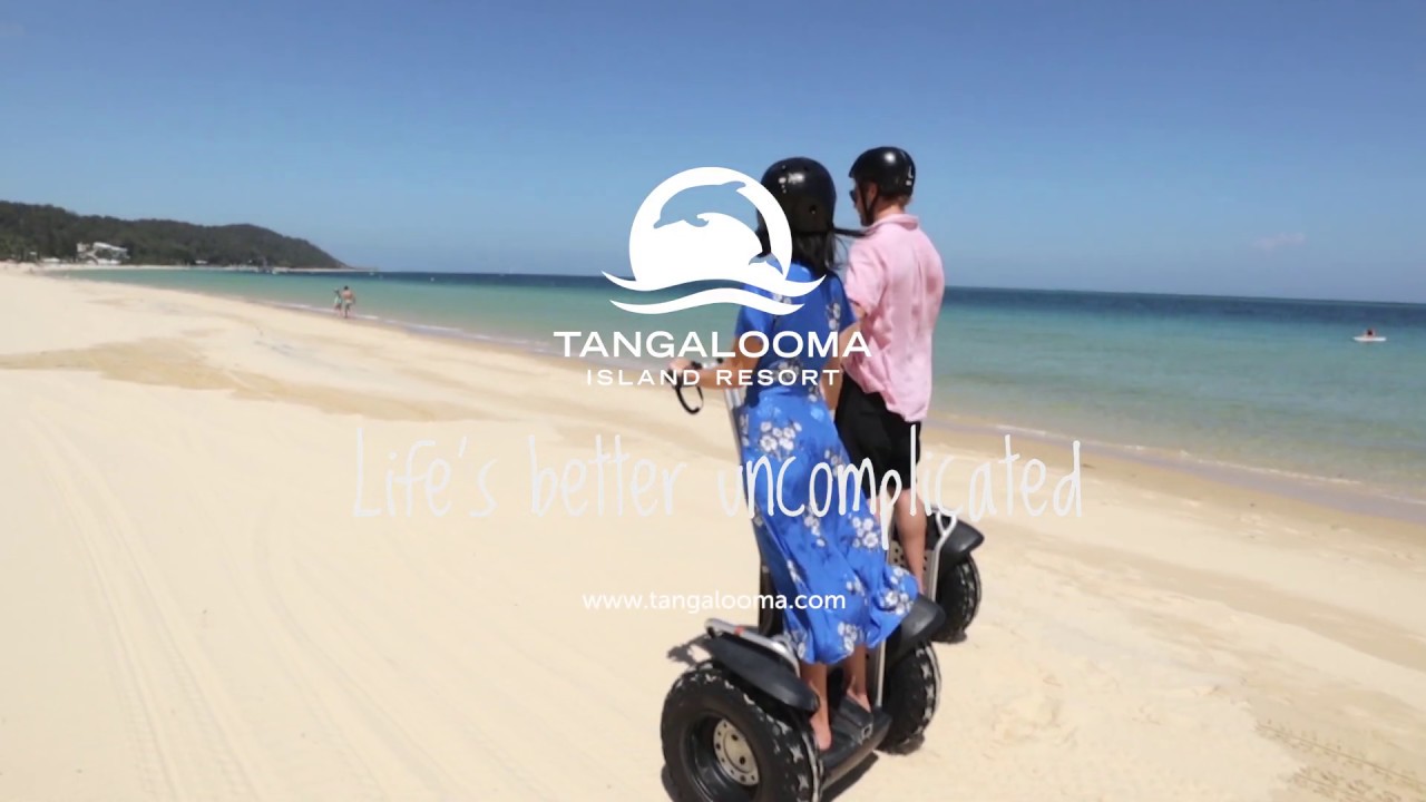 Beach Segways at Tangalooma Island Resort