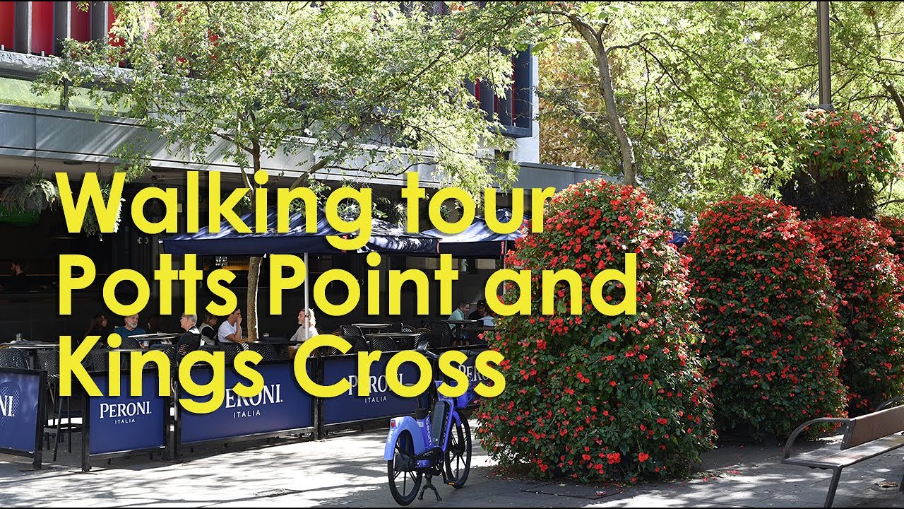 Sydney Australia Walking Tour Potts Point and Kings Cross late Winter 2023