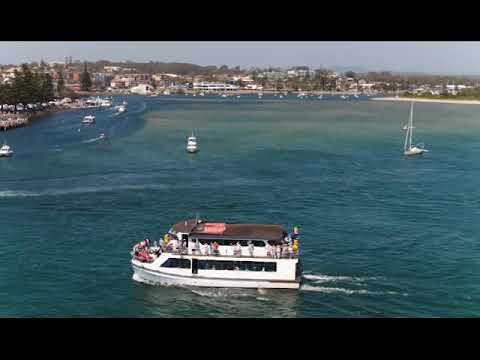 Cruise Port Macquarie sails the Hastings River - Australia Day