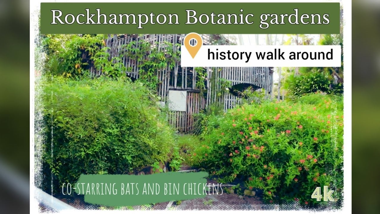 Rockhampton Botanic gardens history walk around