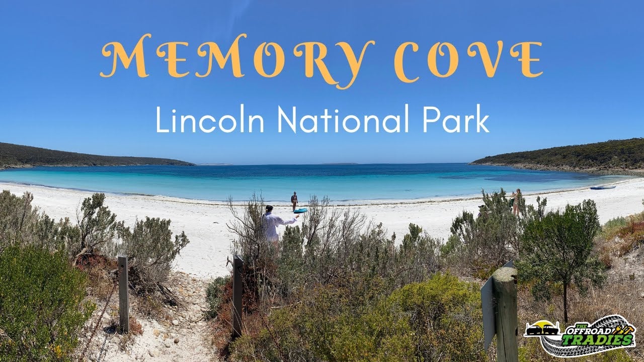 Memory Cove SA - Lincoln NP, Day trip of Sunshine, swimming, 4WD action and little bit of mystery.
