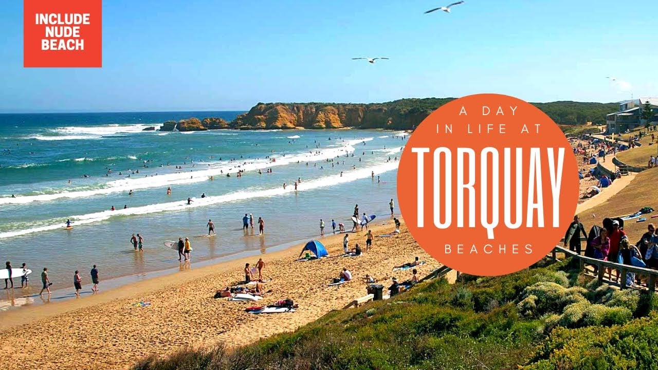 A Day in Torquay Beaches | Point Impossible Nude Beach, Point Danger Beach | Exploring Australia
