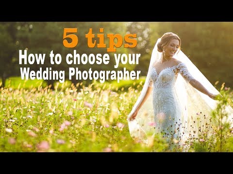 5 tips how to choose your wedding photographer