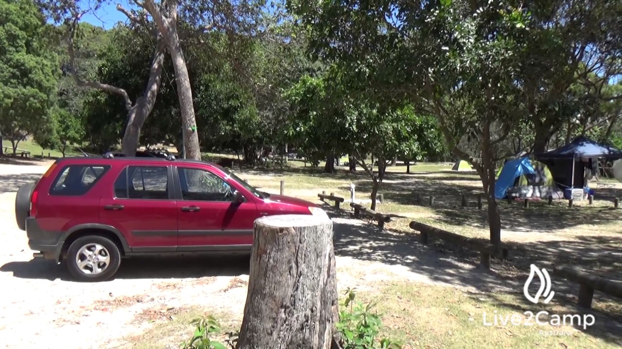 Cylinder Beach Campground - North Stradbroke Island, Queensland