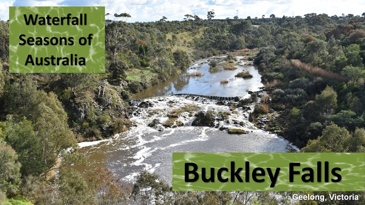 Buckley Falls on the Barwon River in Geelong