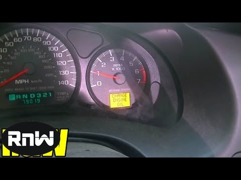 How to Reset the Change Engine Oil Light on your Car