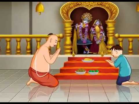 Shree Swaminarayan Temple Sydney Yuvak Mandal Animation - The Boy And The Basket
