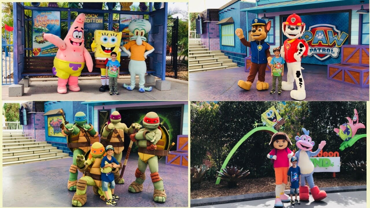 Sea World Theme Park| Gold Coast Australia|Nickelodean