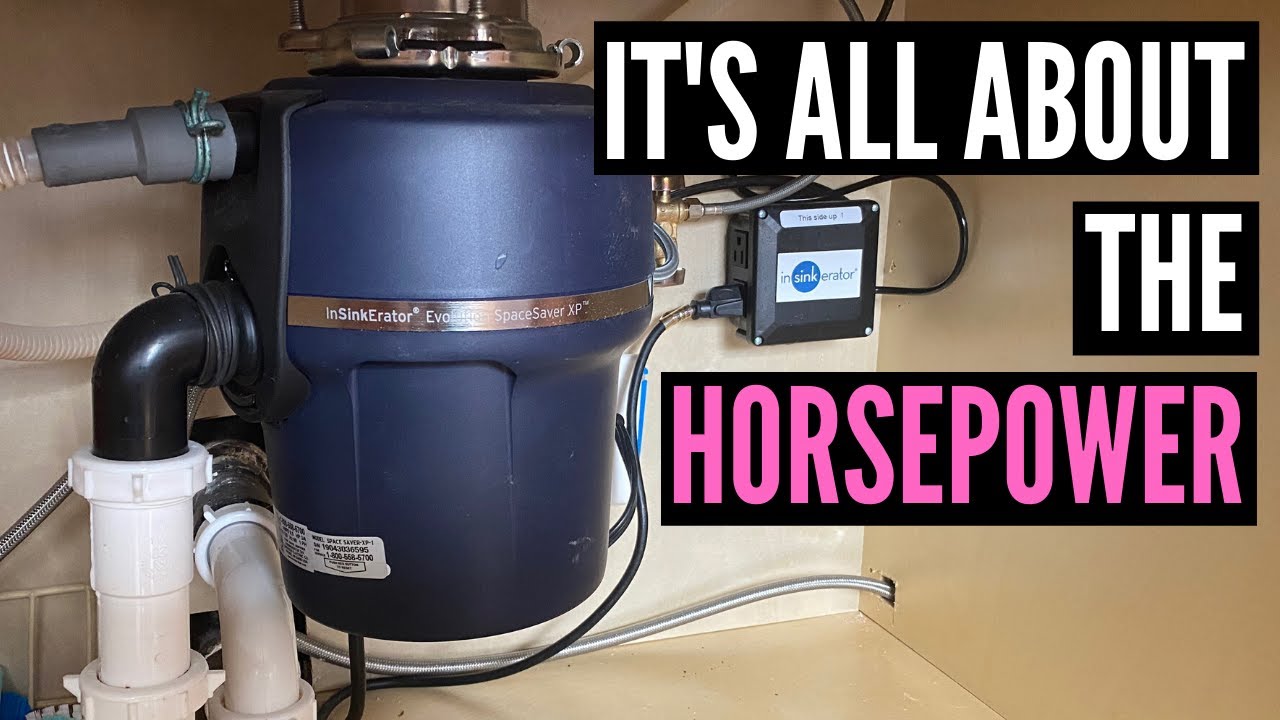 How to Choose an Under Sink Garbage Disposal | Get the Right Horsepower Motor