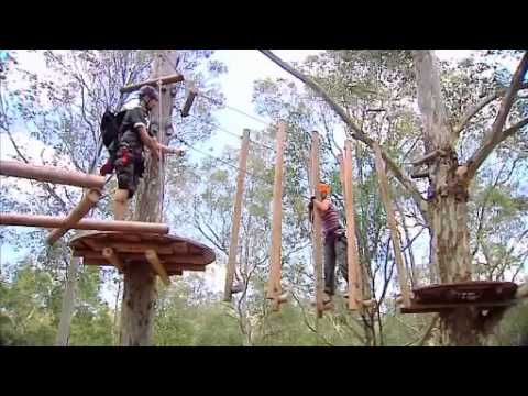 TreeTop Adventure Park Sydney as featured on Sydney Weekender