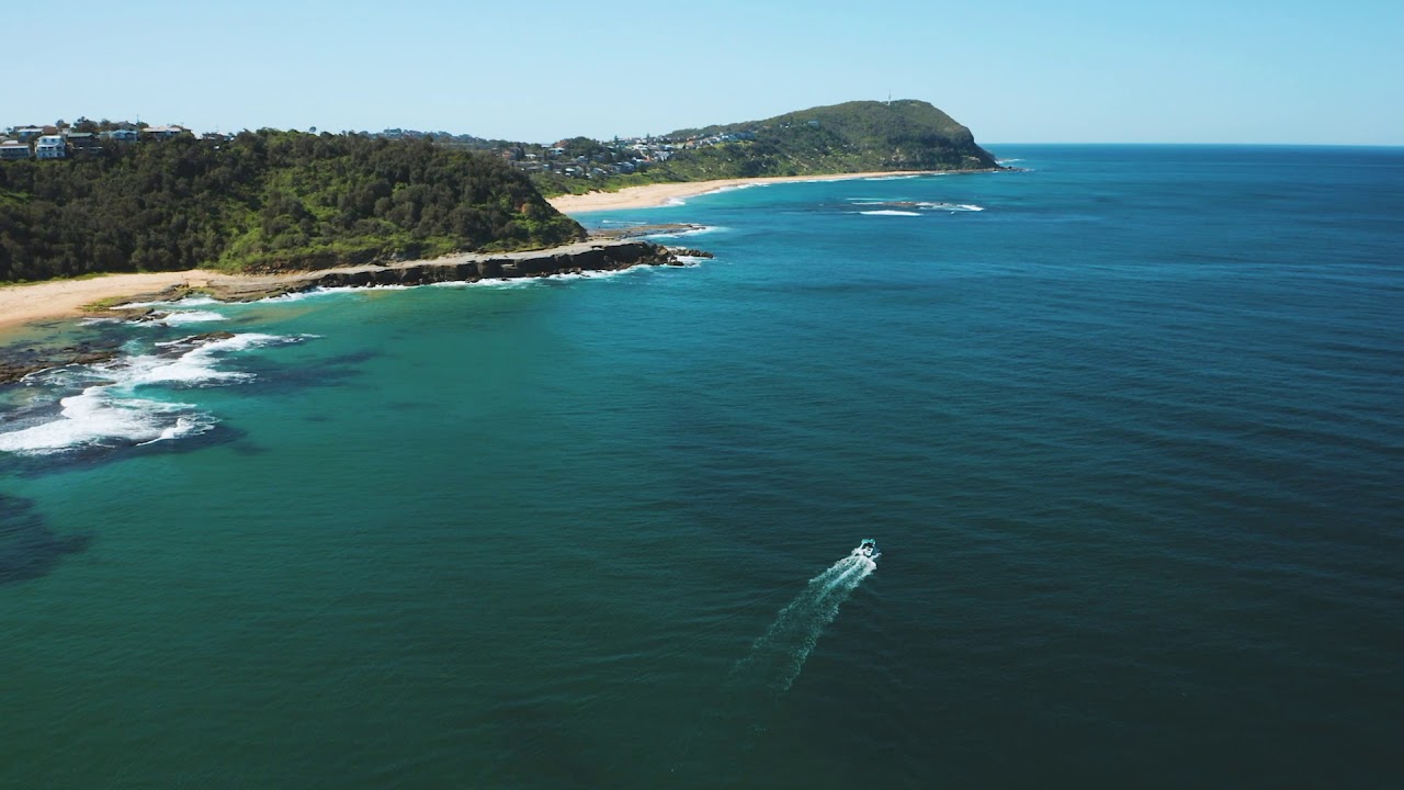 Spoon Bay and Forresters Beach on the Central Coast NSW Australia.................Mavic2pro
