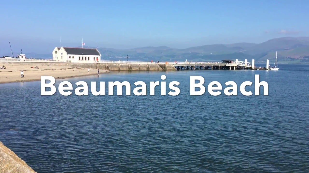Beaumaris Beach on Anglesey