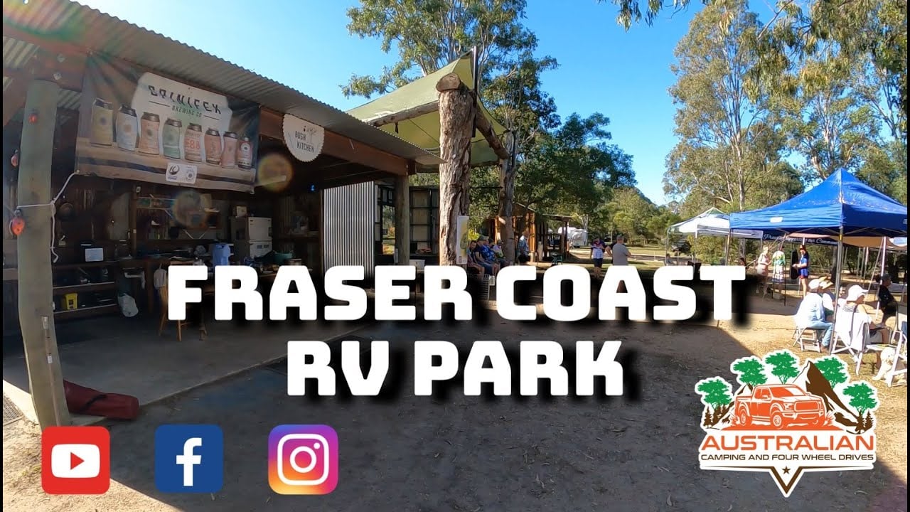Fraser Coast RV Park in Hervey Bay. Camping , Caravanning, Fraser Island
