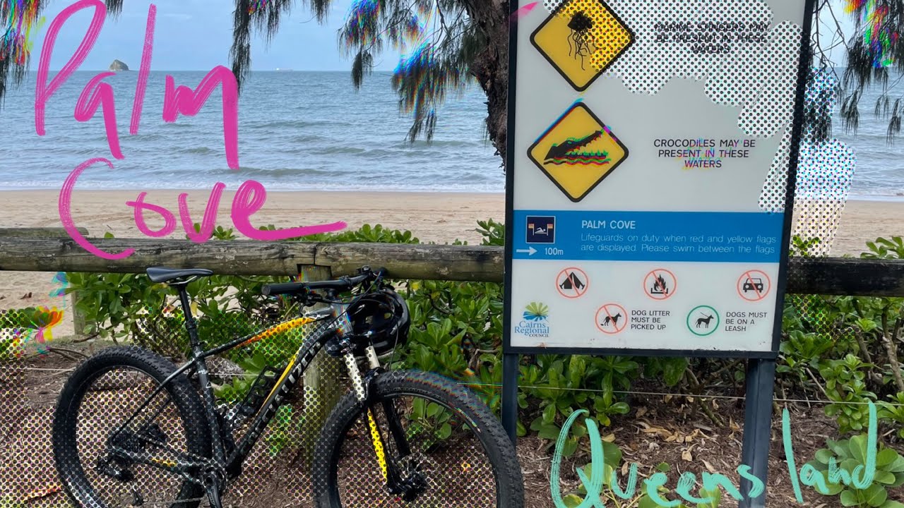 Mountain Bike ride to Palm Cove, from Trinity Beach, Queensland, Australia