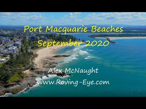 Port Macquarie beaches and coastline (4K) - September 2020