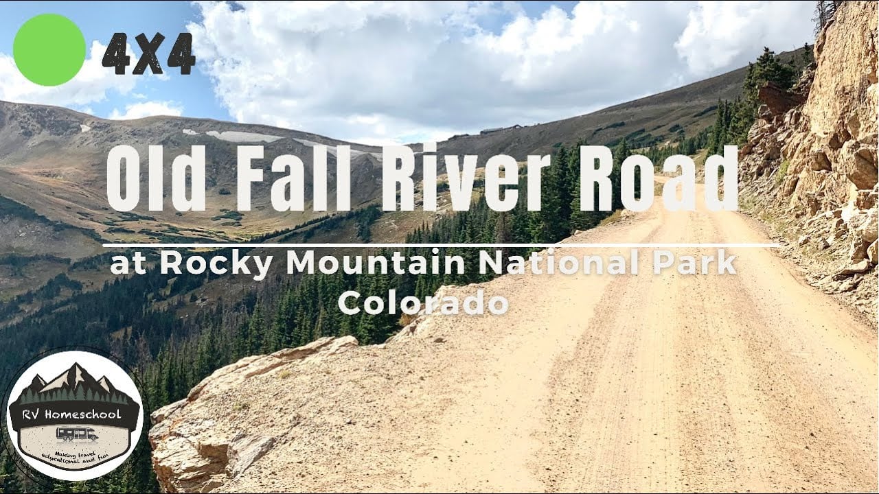 Old Fall River Road at Rocky Mountain National Park