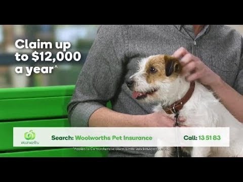 Woolworths Pet Insurance TV Commercial 2016