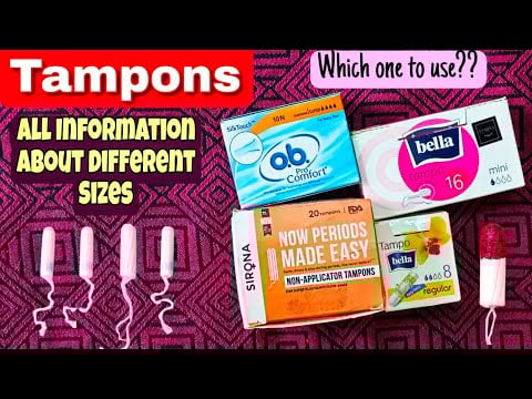 Tampons : How to choose Size? Under Rs 200 #Obtampon #Sirona #Bellatampons #periods