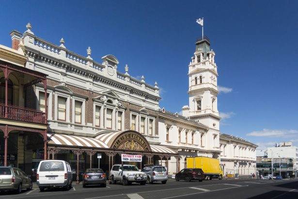 Historic Mining Exchange Building in Ballarat, Victoria