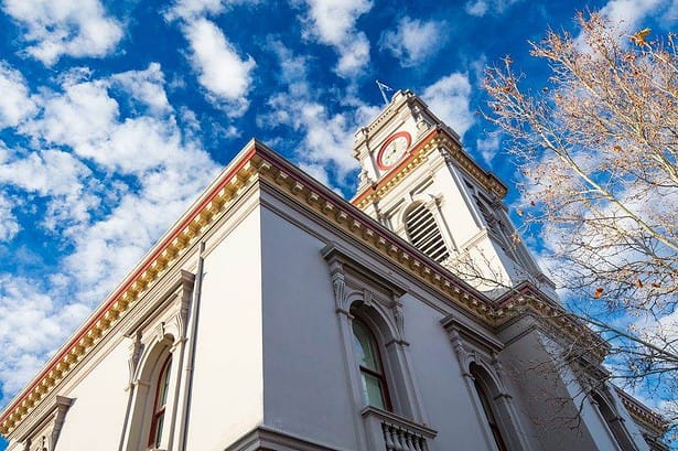 Historic Castlemaine Post Office, Victoria, Australia landmark