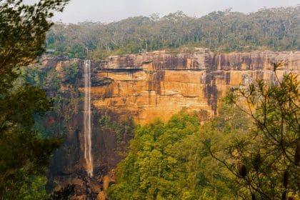 Scenic Fitzroy Falls in Morton National Park, Australia