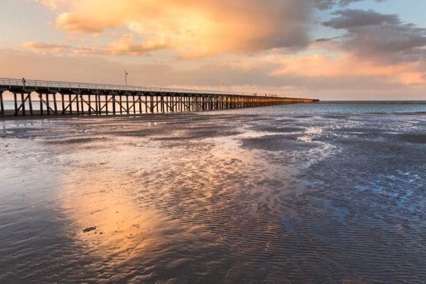 Sunset at Urangan Pier, Hervey Bay, Queensland