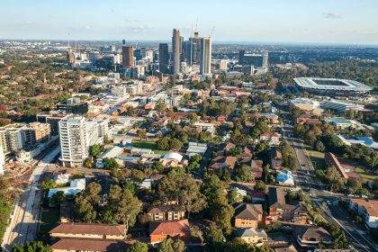 Parramatta city view
