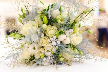 DIY bridal bouquet