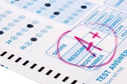 Perfect Score Scantron Test Result