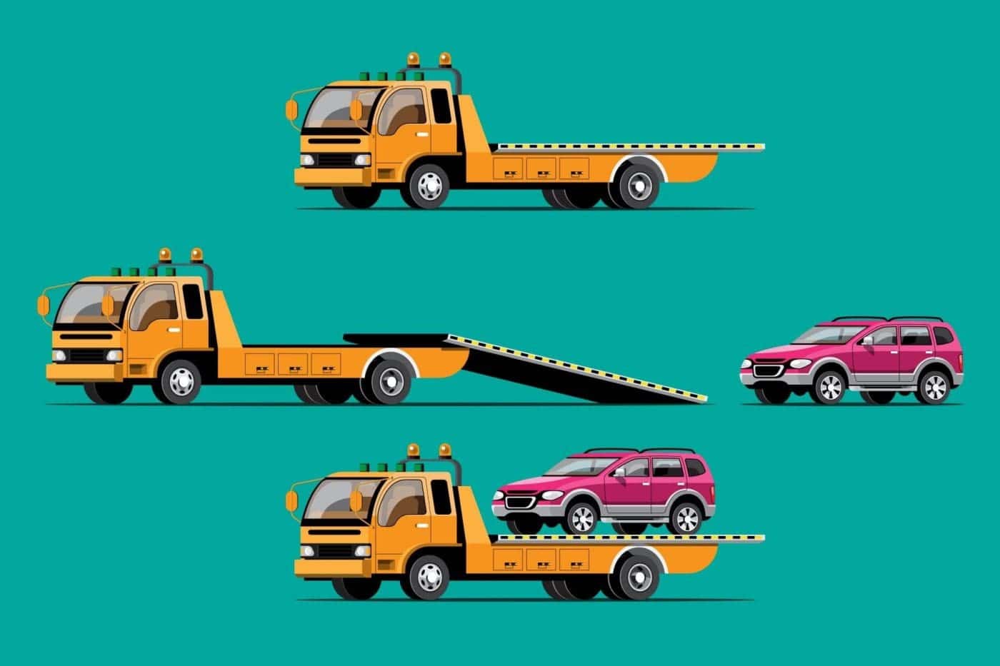 how long is a car trailer